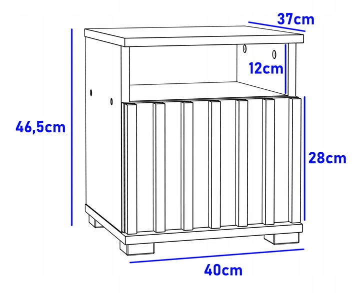 SZAFKA NOCNA MONTANA SN40