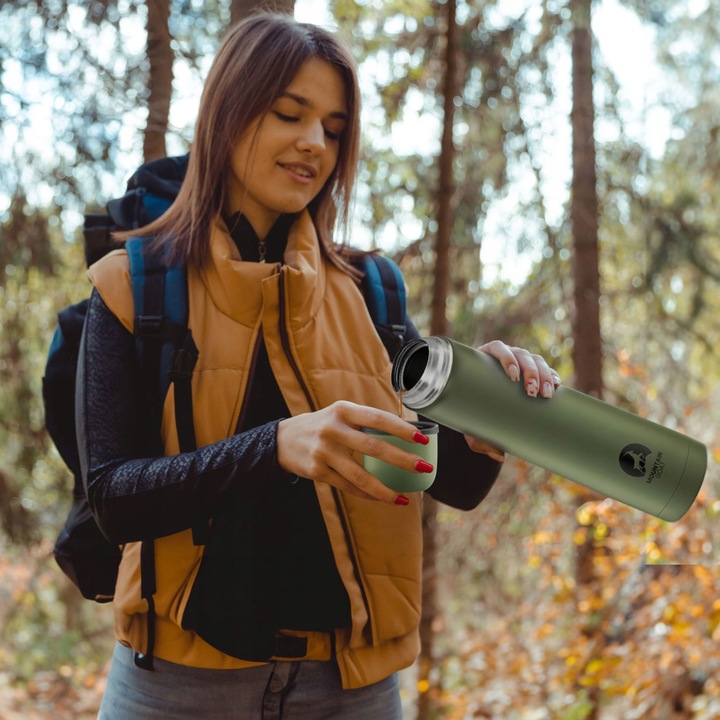 POJEMNY SZCZELNY TERMOS MOUNTAIN GOAT DUŻY 1L