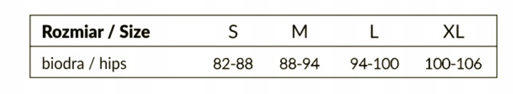 Modny PAS do pończoch JULIMEX POPPY r. L/XL