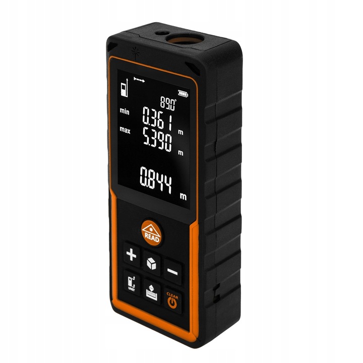 Dalmierz laserowy cyfrowy miernik odległości zasięg 80 m, IP54, NEO