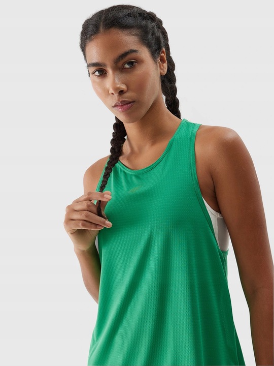 4F TOP TRENINGOWY DAMSKI KOSZULKA SPORTOWA DO BIEGANIA SS24