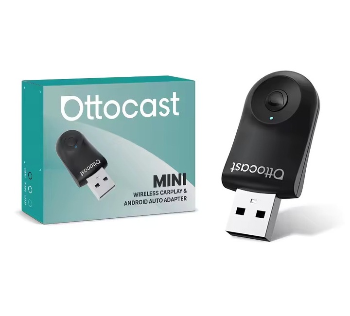 Bezprzewodowy Adapter Ottocast Mini 2w1 CarPlay / Android Auto CA505-T