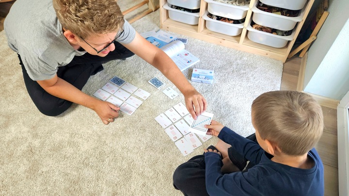 Karty Grabowskiego Tabliczka mnożenia - 56 gier