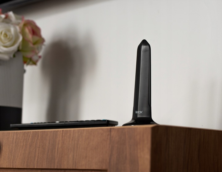 ANTENA POKOJOWA DVB-T2 DO TV NAZIEMNEJ DOOKÓLNA AKTYWNA MAGNES USB 4K VAYOX
