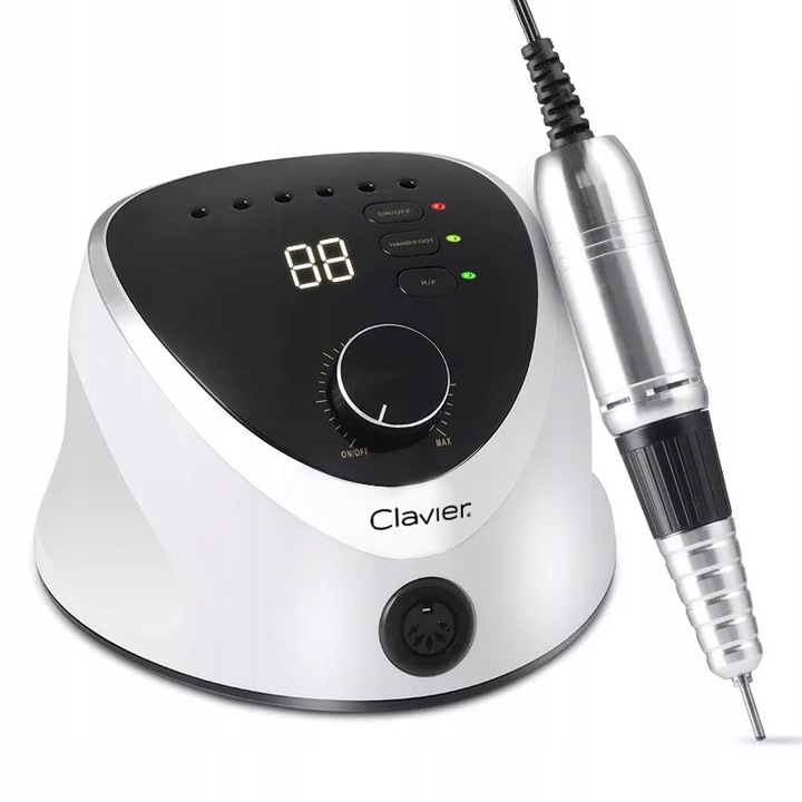 CLAVIER frezarka kosmetyczna do paznokci 65W BIAŁA