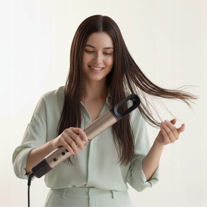 Dekraft Air Styler ICED LATTE suszarko-lokówka z jonizacją, NTC 1500W