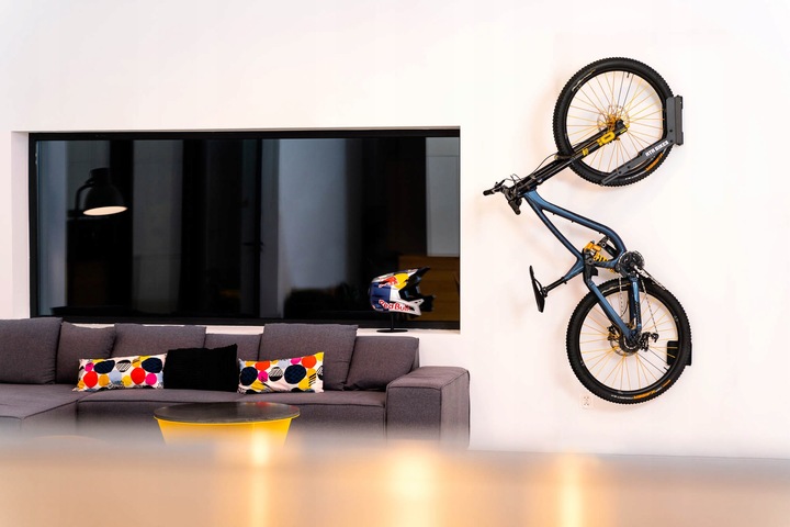 Stojak na rower Wieszak ścienny obrotowy Uchwyt RTR BIKES KRANKED TWIST