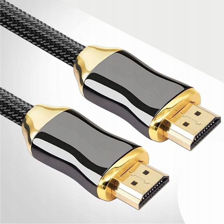 Kabel HDMI -HDMI v2.1 przewód 2M 3D - 4K 8k FULLHD Przewód HDMI do TV MOCNY