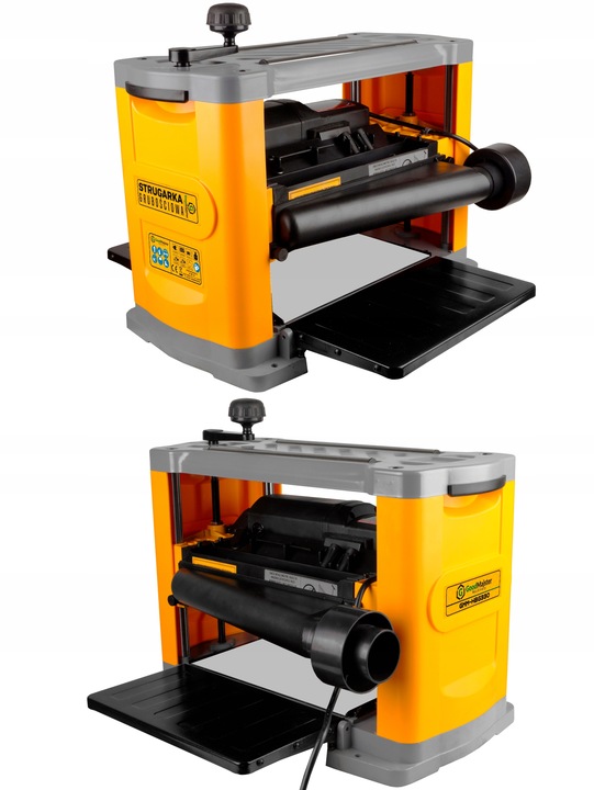 GRUBOŚCIÓWKA STRUG HEBLARKA WYRÓWNIARKA STRUGARKA GMM-HBG330 1500W
