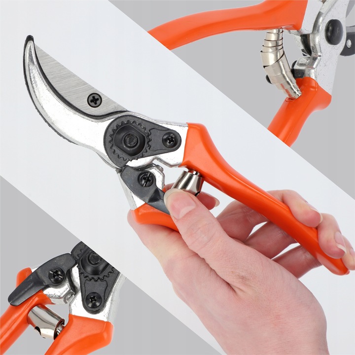SEKATOR NOŻYCE DO GAŁĘZI ŻYWOPŁOTU OGRODOWY 21cm KRZEWÓW RĘCZNY