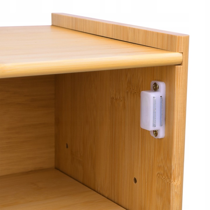 Chlebak Bambusowy Drewniany Pojemnik Na Chleb Bułki Pieczywo Duży z