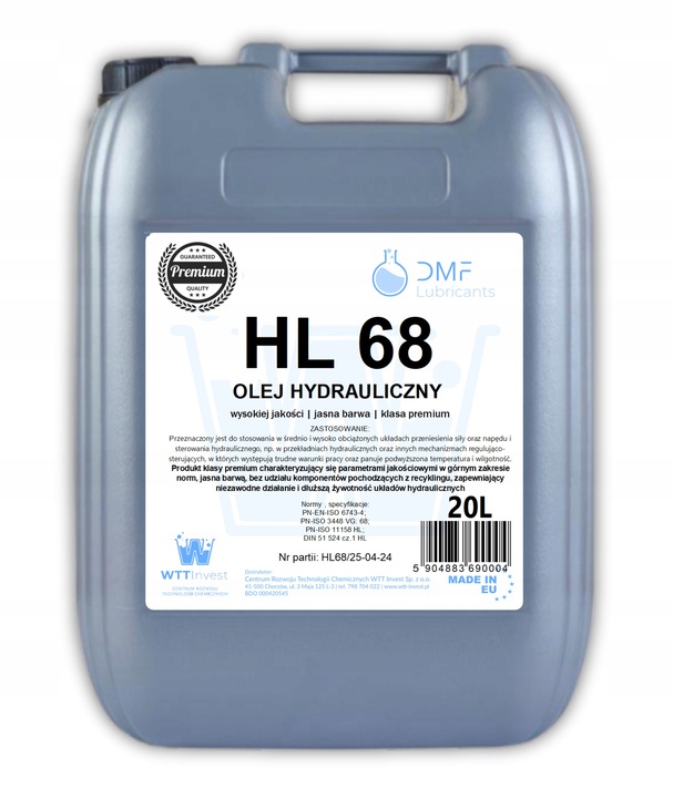 Olej hydrauliczny HL 68 / 20 L