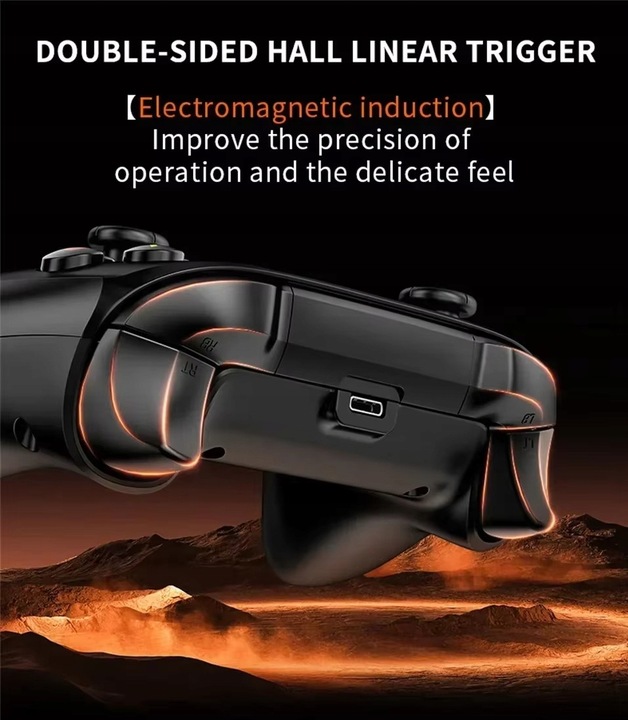 Bezprzewodowy Kontroler Pad Do Gier LENOVO S02 Czarny PC Android iOS Switch