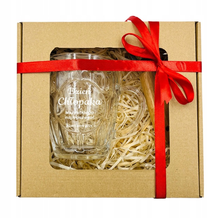 ZESTAW DO PIWA KUFEL + OTWIERACZ PREZENT DZIEŃ CHŁOPAKA dla kolegi z