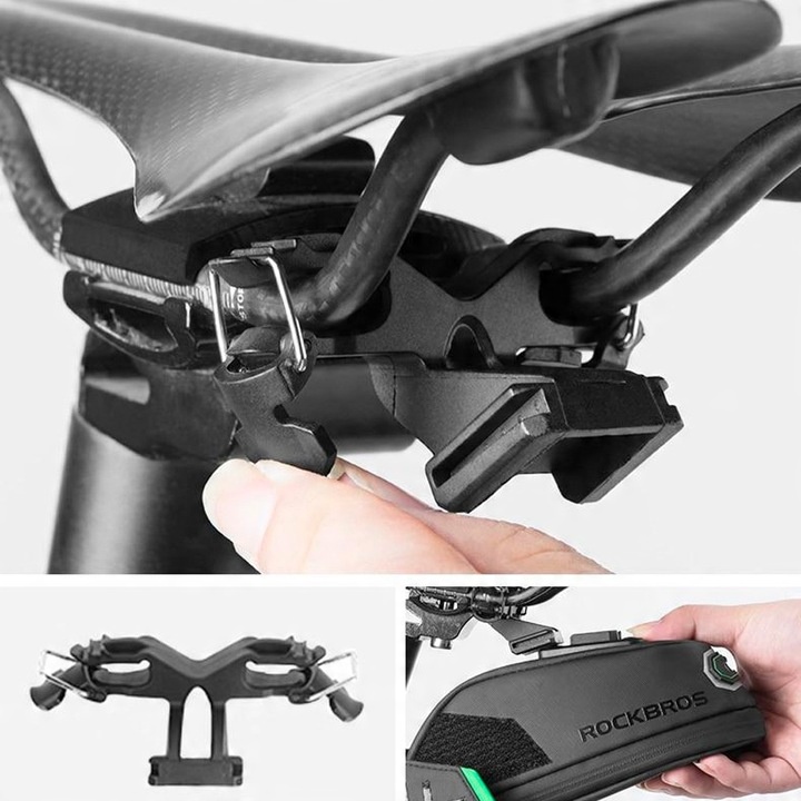 ROCKBROS SAKWA ROWEROWA NA ROWER POD SIODEŁKO TORBA 1,5l TORBA POJEMNA DUŻA