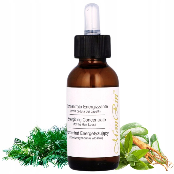 MONRIN KONCENTRAT ENERGETYZUJĄCY PRZECIW WYPADANIU WŁOSÓW Stymuluje Wzrost