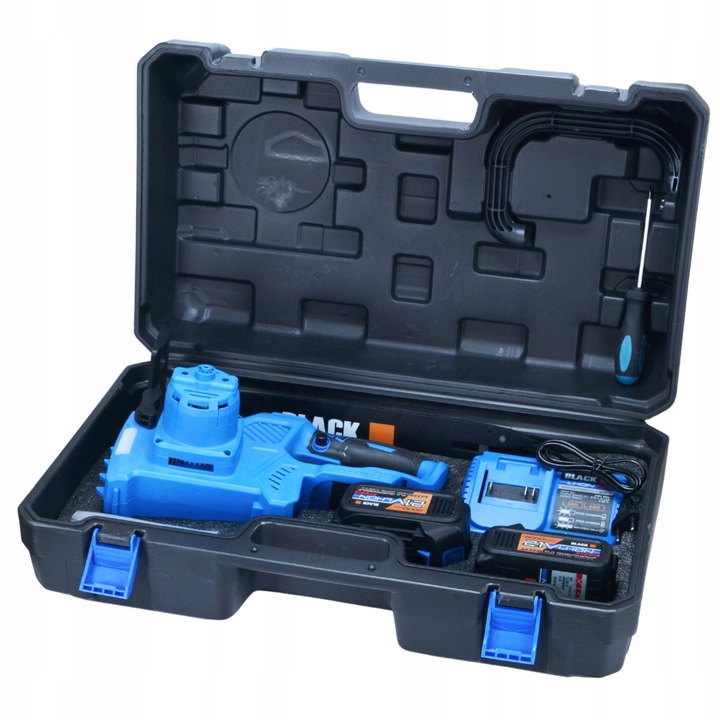 AKUMULATOROWA PILARKA PIŁA ŁAŃCUCHOWA DO DREWNA 2 X 21V 4 AH 30CM 12"