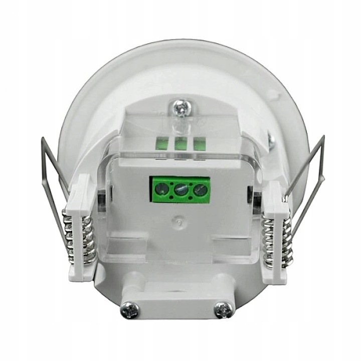 Czujnik Ruchu PIR 600W Sensor Czujka Sufitowa Wpuszczany 360st. Zasięg