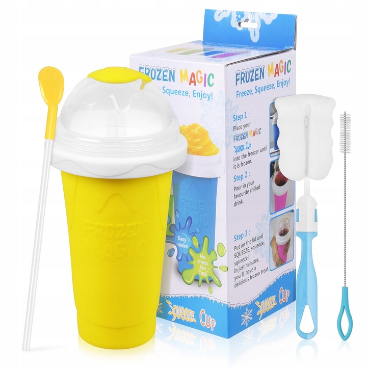 SLUSHY KUBEK DO ROBIENIA LODÓW SORBETÓW SLUSHY GRANITY 330ML