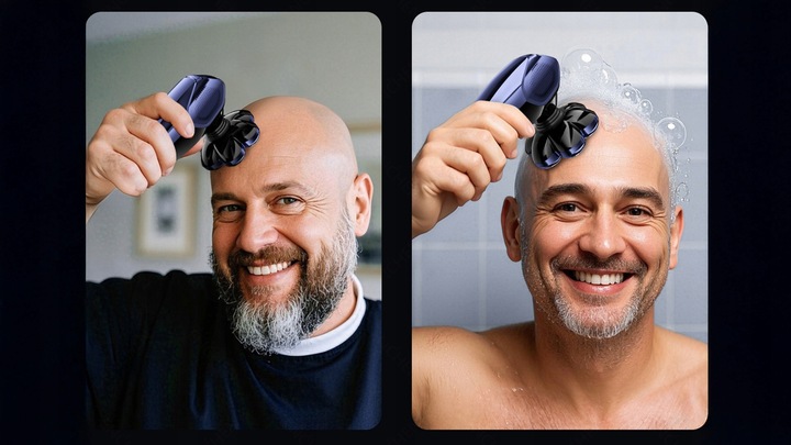 GOLARKA ELEKTRYCZNA MASZYNKA do golenia na łyso ENCHEN Alien Pro 2