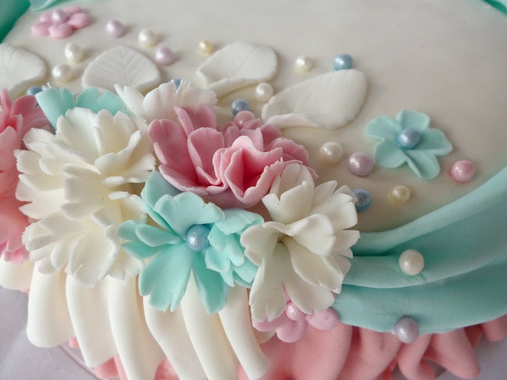 PERŁY PEREŁKI CUKROWE BIAŁE CHRZEST KOMUNIA roczek dekoracja 6mm tort 20g