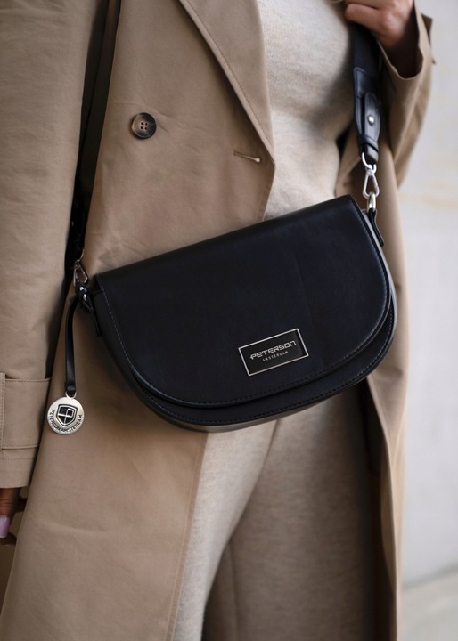 Torebka damska PETERSON listonoszka miejska stylowa na ramię torba z