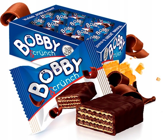 ABK Wafelki „Bobby & Crunch” Kakaowe 1,2kg
