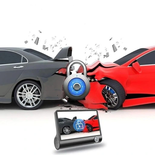 REJESTRATOR JAZDY 3 KAMERY+KAMERA TYŁ FULLHD +64GB