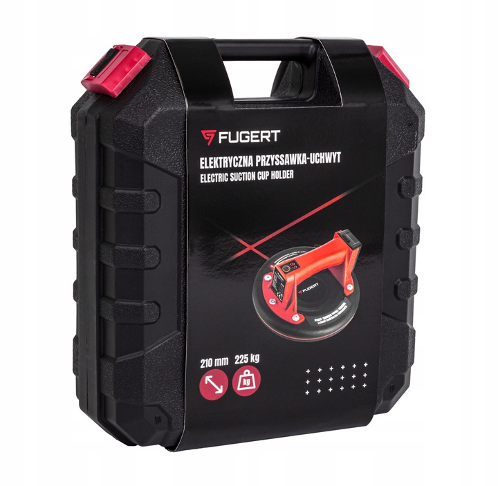 PRZYSSAWKA DO PŁYTEK ELEKTRYCZNA UCHWYT DO GLAZURY PŁYTEK SZYB 210MM