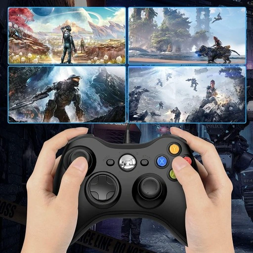 GAMEPAD PAD do XBOX 360 PC KONSOLI USB DUAL SHOCK