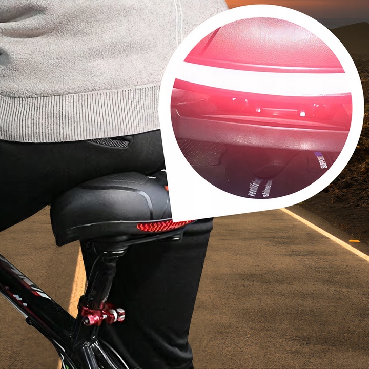 WYGODNE SIODEŁKO ROWEROWE SIODŁO SPORTOWE MIĘKKIE SZEROKIE EXTRA WENTYLACJA