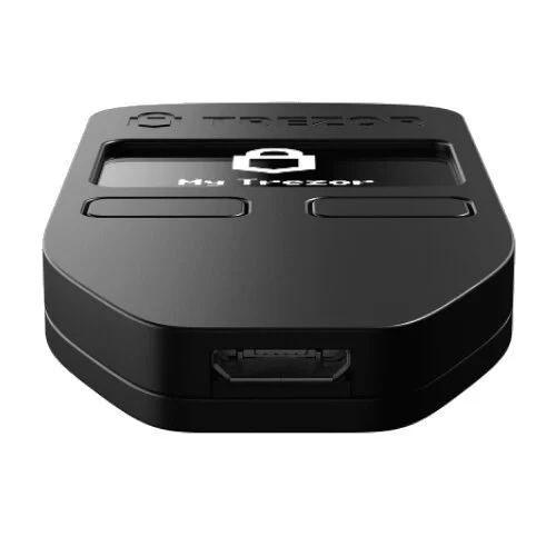 PORTFEL KRYPTOWALUT TREZOR MODEL ONE - BLACK