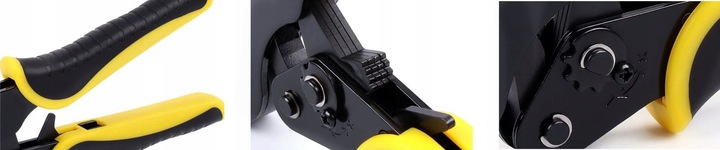 ZACISKARKA PRASKA DO TULEJEK KONEKTORÓW KABLI SZEŚCIOKĄTNA 0,08-16 mm2