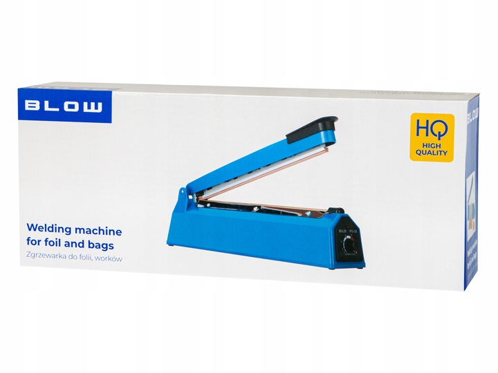 ZGRZEWARKA DO FOLII PAKOWANIA PAKOWARKA RĘCZNA REGULACJA CZASU 400W