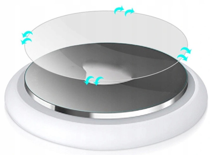 4x ETUI CASE NA LOKALIZATOR APPLE AIRTAG BRELOK + 4x FOLIA HYDROŻELOWA