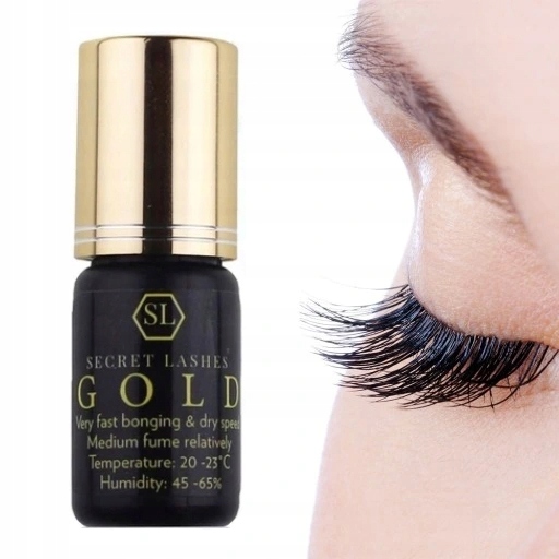 Secret Lashes GOLD 5g klej do przedłużania rzęs