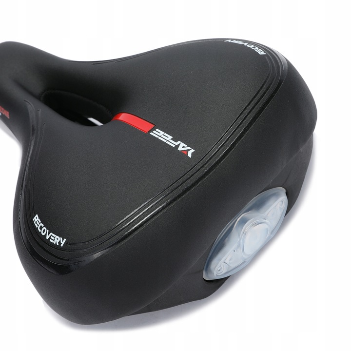 MIĘKKIE SIODEŁKO ROWEROWE RECOVERY ZONE LAMPKA LED