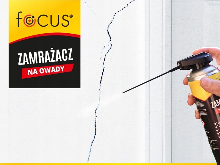 ZAMRAŻACZ na owady zwalcza larwy jaja pluskwy pająki karaluchy XXL