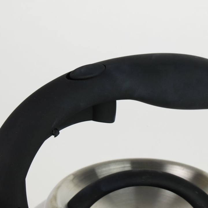 SREBRNY CZAJNIK Z GWIZDKIEM TRADYCYJNY 2,5 L INDUKCJA GAZ STAL