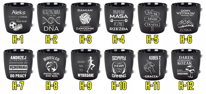 KUBEK z GRAWEREM nadrukiem Śmieszny PREZENT NA URODZINY DZIEŃ CHŁOPAKA