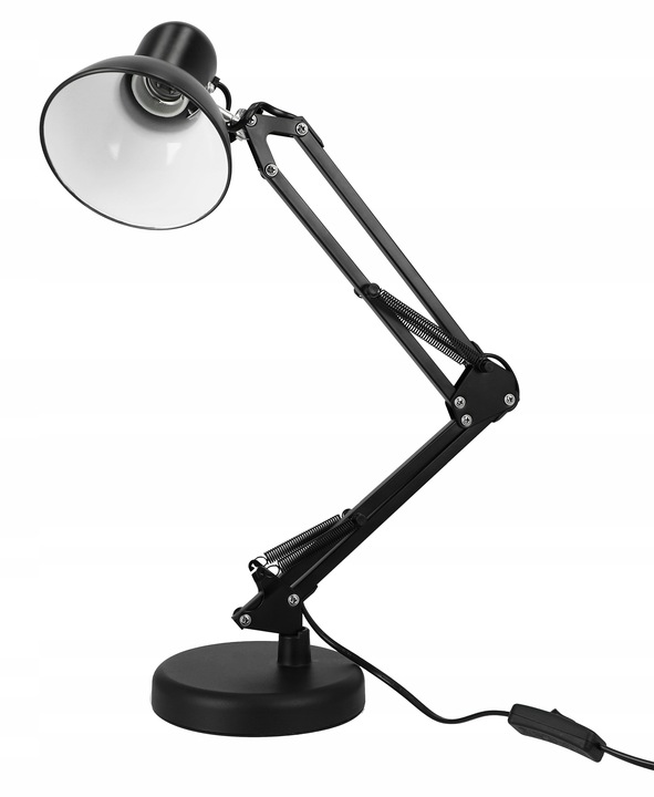 Lampka LED Biurkowa Lampa Szkolna Nocna Kreślarska Regulowana Uchwyt