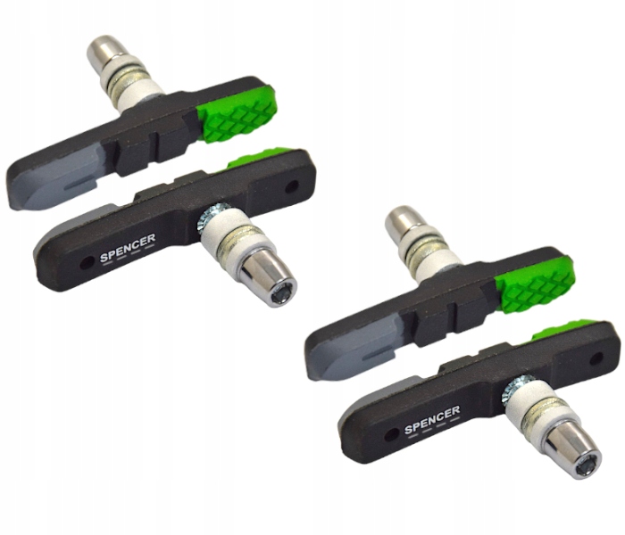 KLOCKI HAMULCOWE ROWEROWE V-BRAKE 2xKOŁA 2xKOMPLET