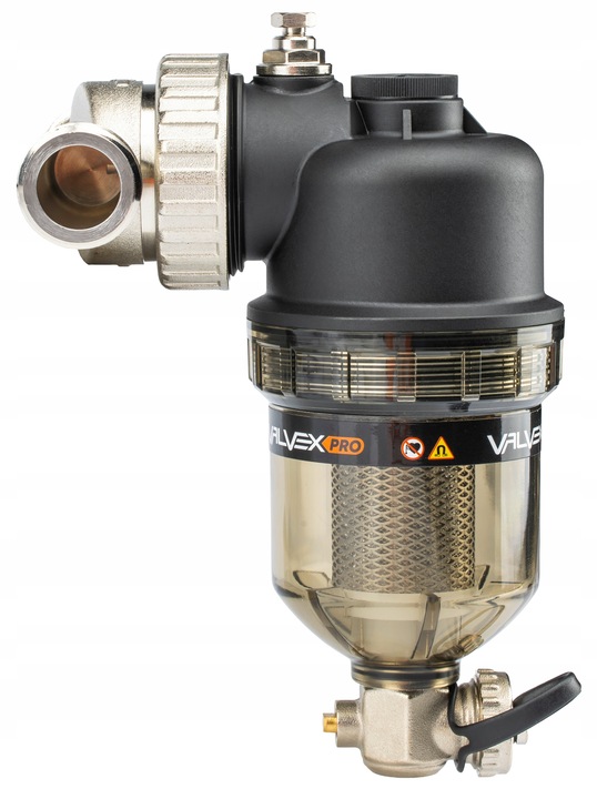 FILTR MAGNETYCZNY SEPARATOR ZANIECZYSZCZEŃ ODMULNIK INSTALACJI C.O 1"