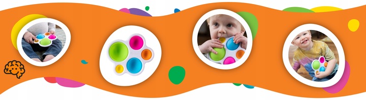 Bąbelki Dimpl Fat Brain Toy