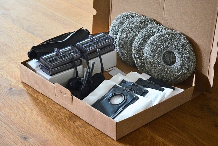 DUŻY zestaw do Dreame X40 L40 MOVA P10 PRO ULTRA worki mopy filtry szczotki