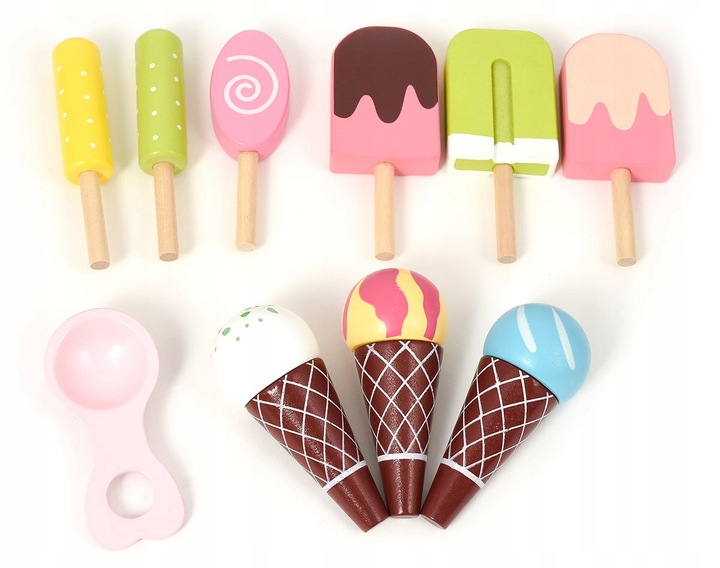 WÓZEK DREWNIANY Z LODAMI LODZIARNIA SKLEP