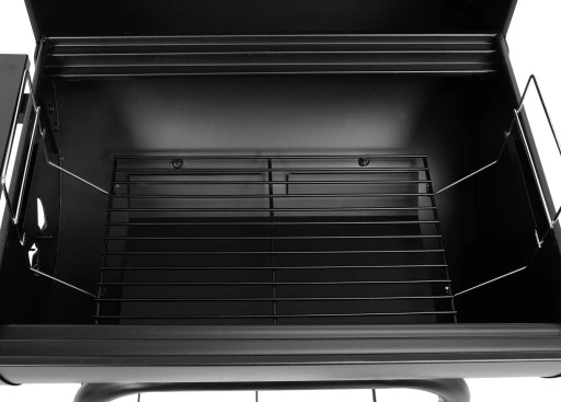 GRILL OGRODOWY WĘGLOWY DUŻY Z POKRYWĄ RUSZT 47 cm