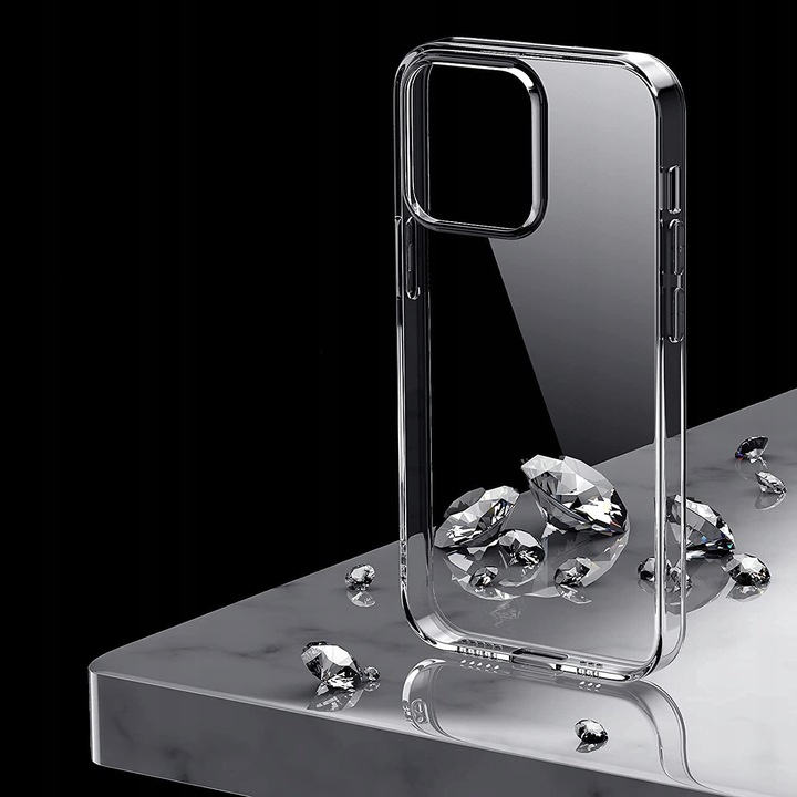 ETUI IPHONE 15 PRO CLEAR CASE OBUDOWA PREMIUM