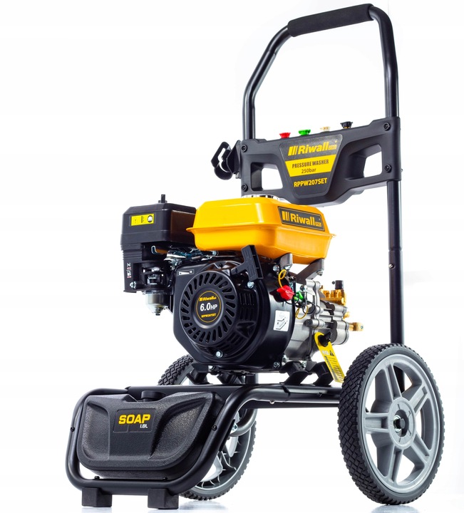 RIWALL RPPW 207 250 SET MYJKA SPALINOWA CIŚNIENIOWA MOSIĘŻNA POMPA