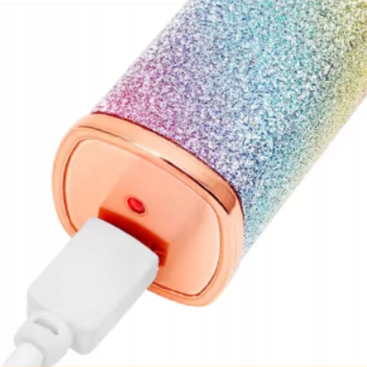 Golarka damska I trymer 2w1 do brwi twarzy i ciała I USB LED bez
